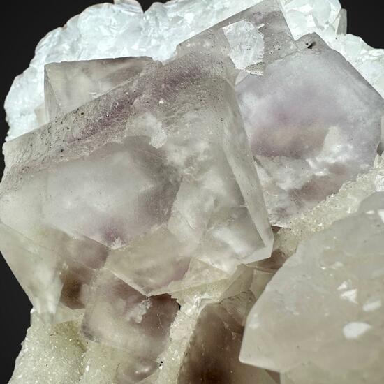 Fluorite & Quartz With Pyrite