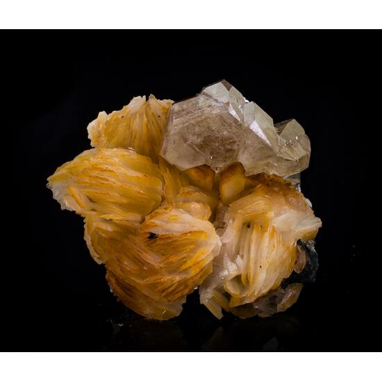 Cerussite On Baryte