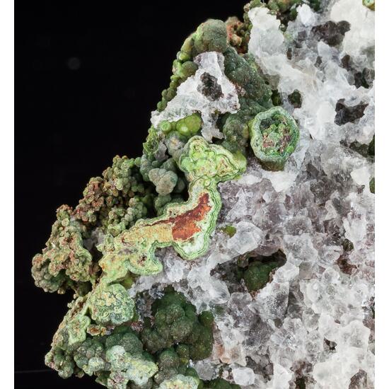 Conichalcite & Calcite