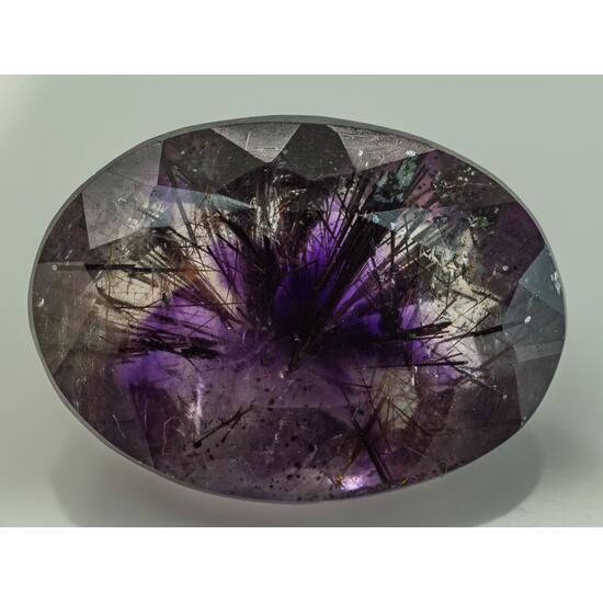 Goethite Inclusions In Amethyst