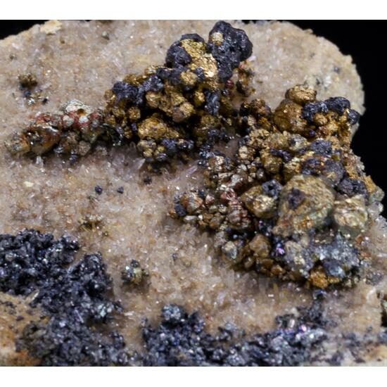 Sphalerite Var Marmatite With Chalcopyrite