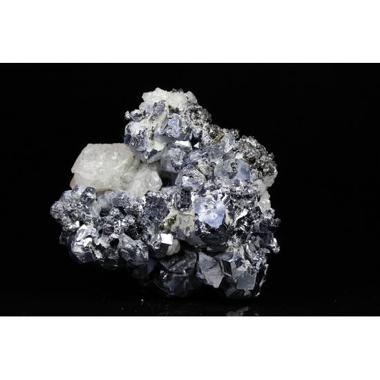 Fluorite On Galena With Sphalerite & Calcite