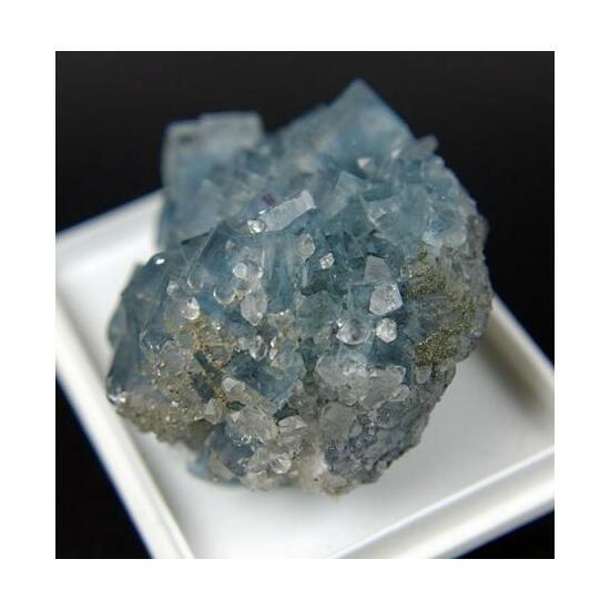 Fluorite Pyrite & Quartz