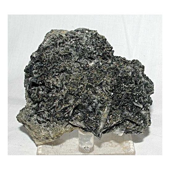 Bismuthinite Terrywallaceite Baryte & Tennantite
