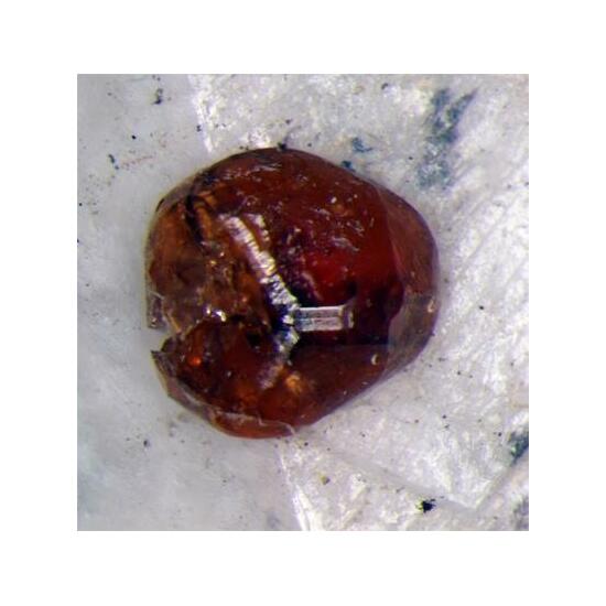 Spessartine On Microcline