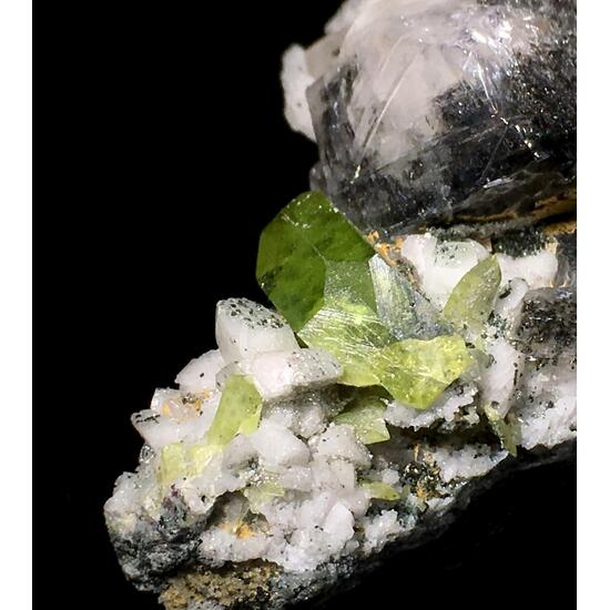 Titanite With Calcite
