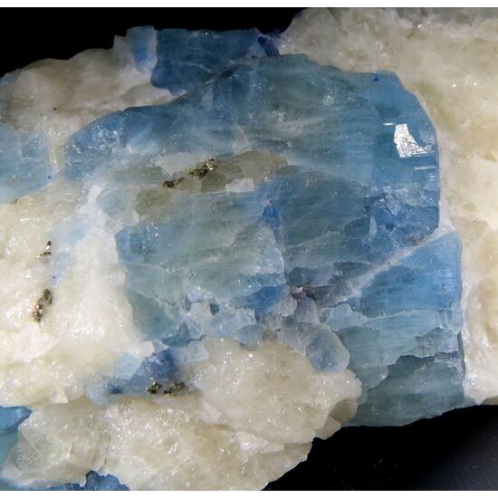 Afghanite With Lazurite & Calcite