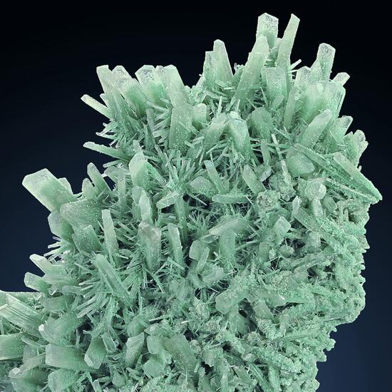 Selenite With Atacamite