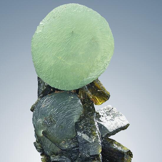 Prehnite On Epidote