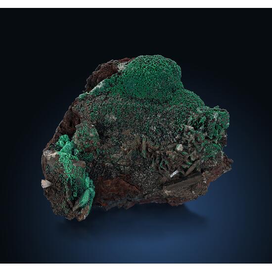 Baryte & Malachite