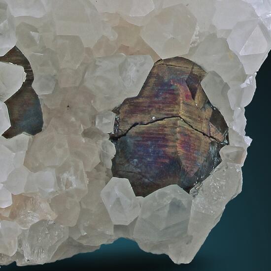 Chalcopyrite & Quartz