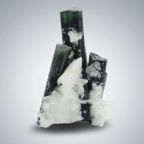 Tourmaline With Albite