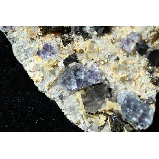Fluorite Pyrrhotite & Wulfenite