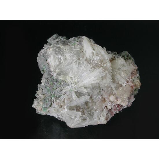 Natrolite On Analcime