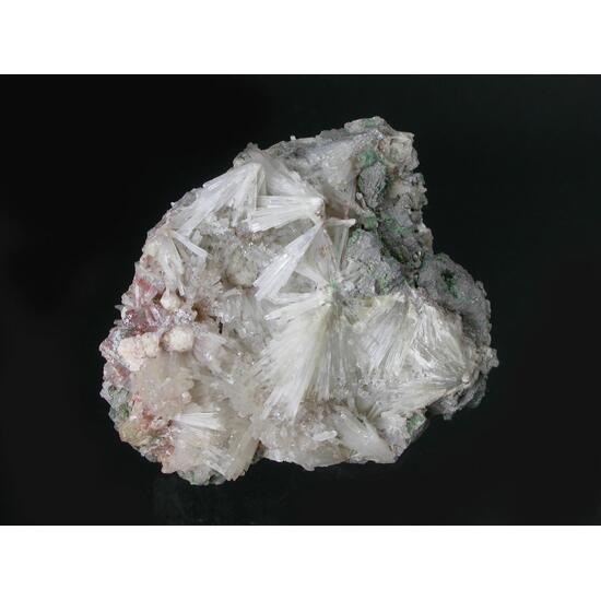 Natrolite On Analcime