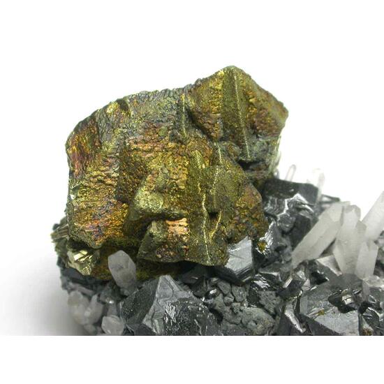 Chalcopyrite Sphalerite & Quartz