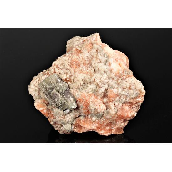 Aragonite & Quartz On Gypsum