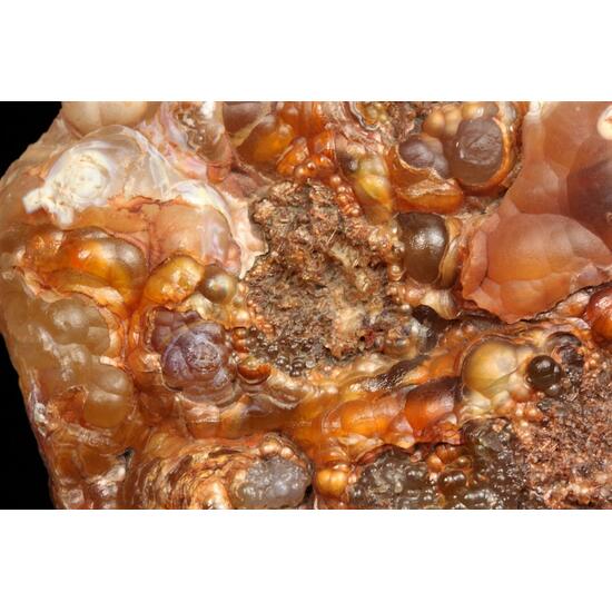 Fire Agate With Hyalite