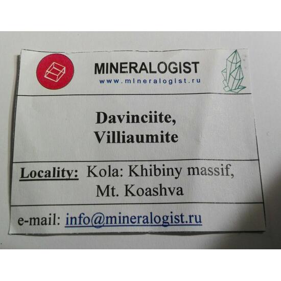 Davinciite & Villiaumite