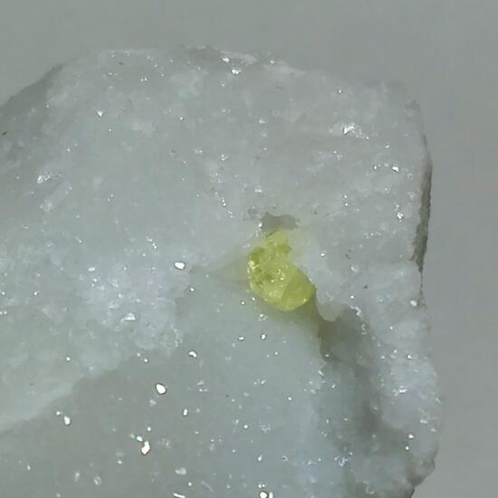 Sulphur On Dolomite