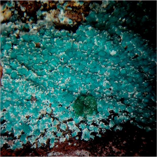 Plancheite & Malachite