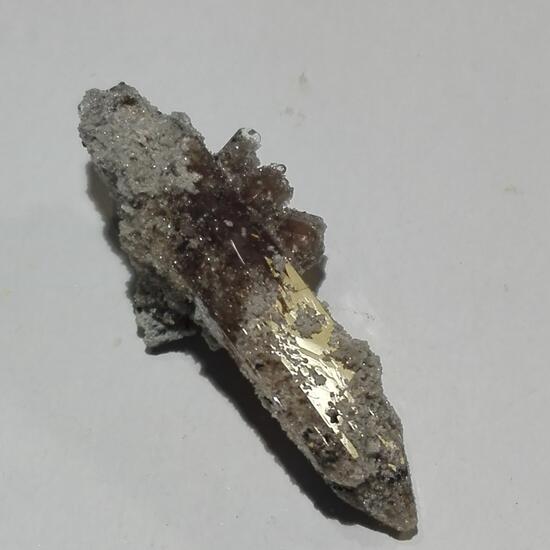 Holfertite On Topaz