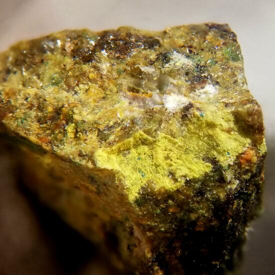 Astrocyanite-(Ce) On Kamotoite-(Y)
