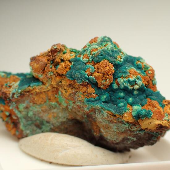 Rosasite With Malachite