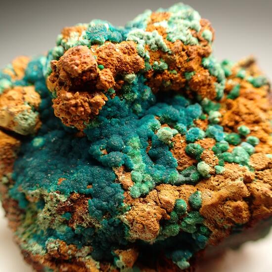 Rosasite With Malachite