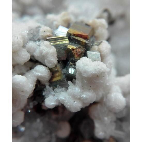 Calcite Quartz & Chalcopyrite