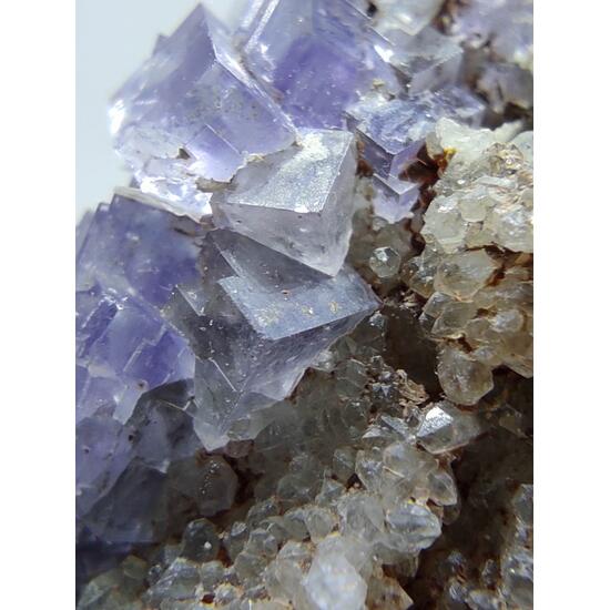 Fluorite & Baryte With Quartz