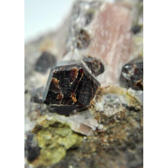 Andradite & Calcite