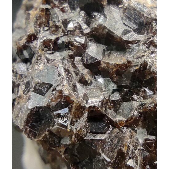 Ferropargasite Calcite & Andradite