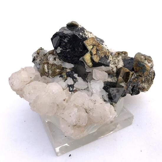 Sphalerite Chalcopyrite & Calcite