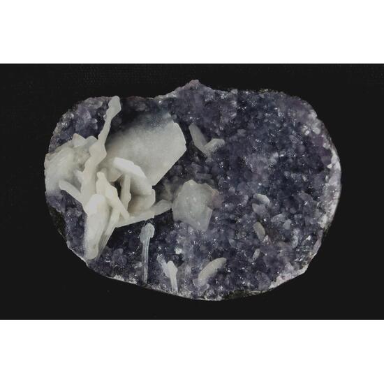 Calcite With Amethyst