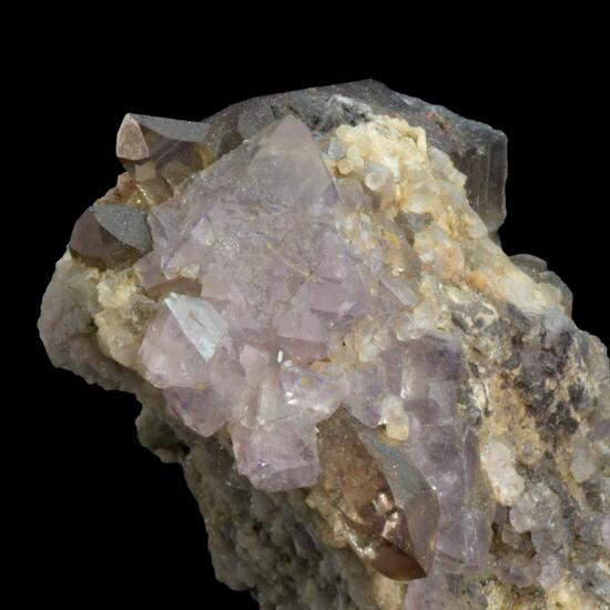 Fluorite & Smoky Quartz